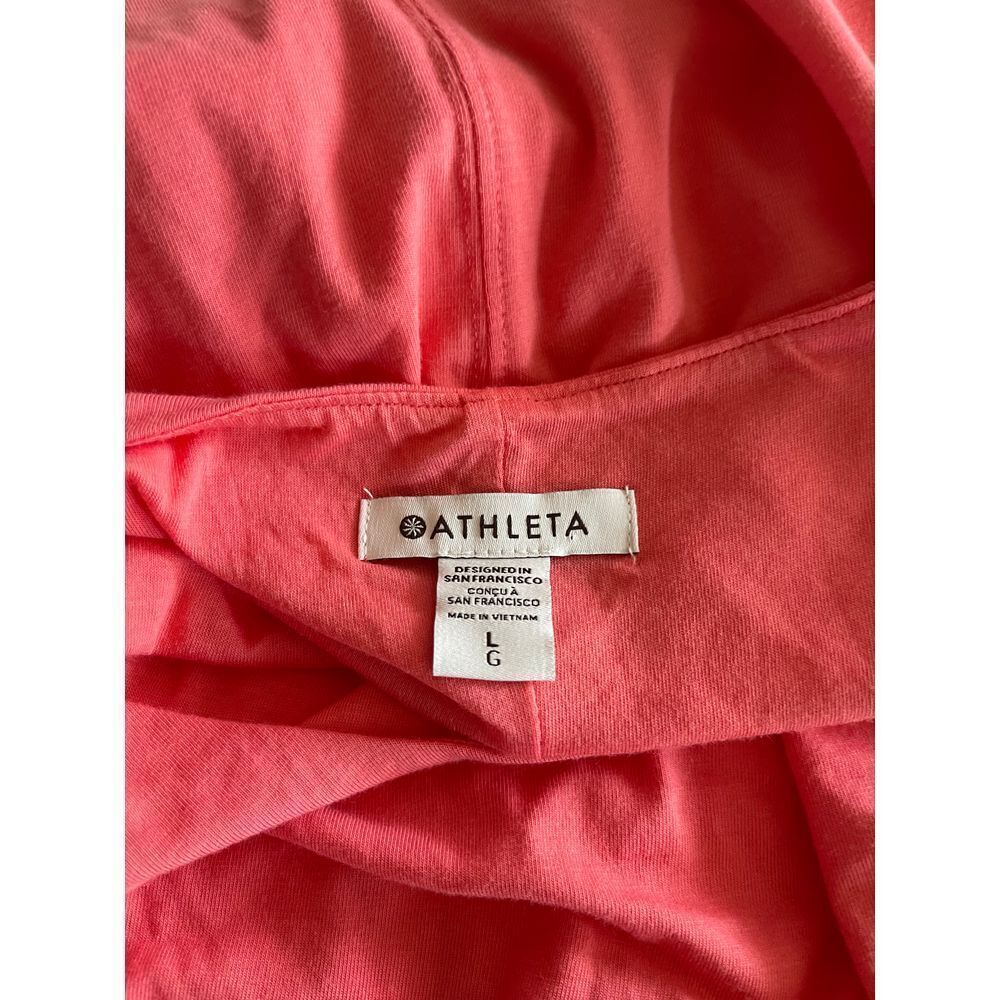 Athleta Pink Midi Dress - Picture 3 of 7